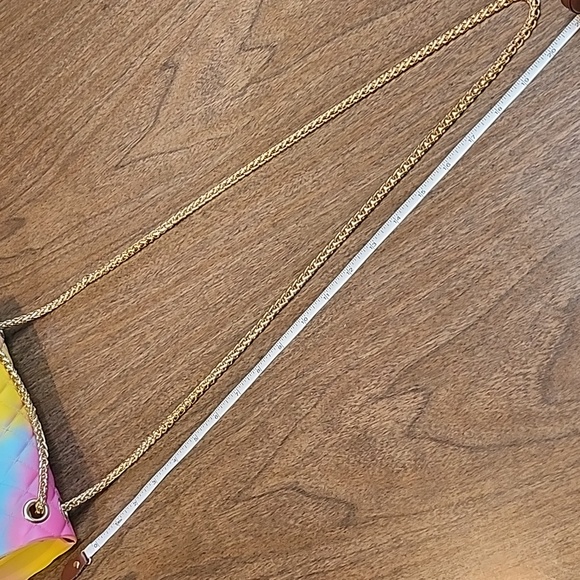 Rainbow Quilted PVC Jelly Purse - Picture 14 of 15